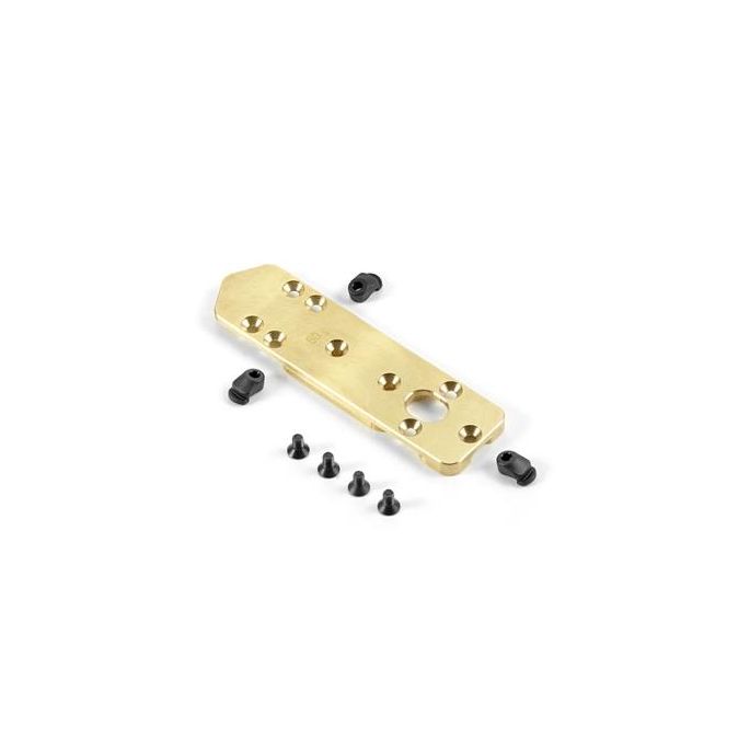 BRASS CHASSIS WEIGHT FRONT 60g, X341182