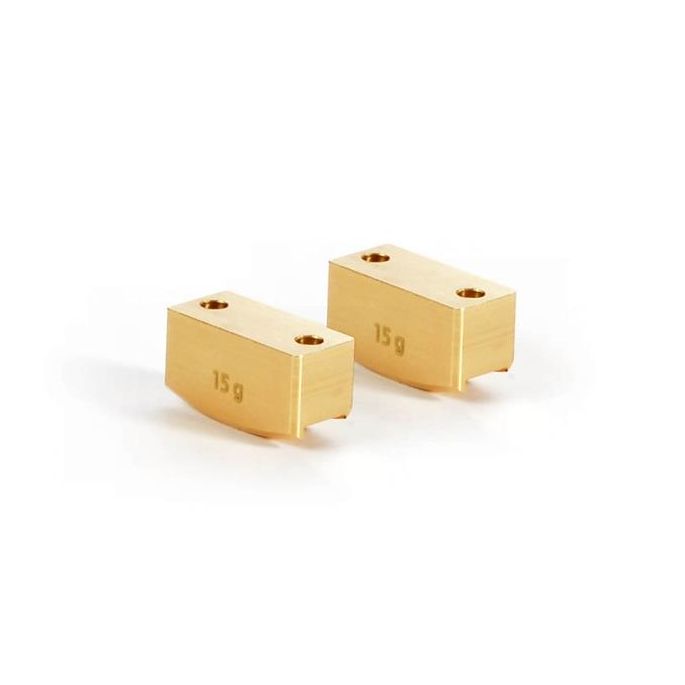 BRASS REAR UPRIGHT WEIGHT 15G (2), X351182