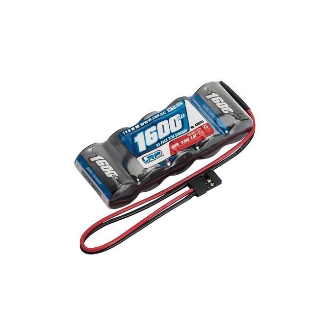 LRP XTEC RX-pack Straight 2/3A NiMH - JR - 6.0V - 1600mAh, 430603