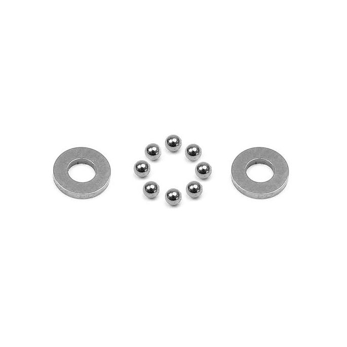 Carbide Ball-Bearing Axial 2.5X5.4X0.8, X930125