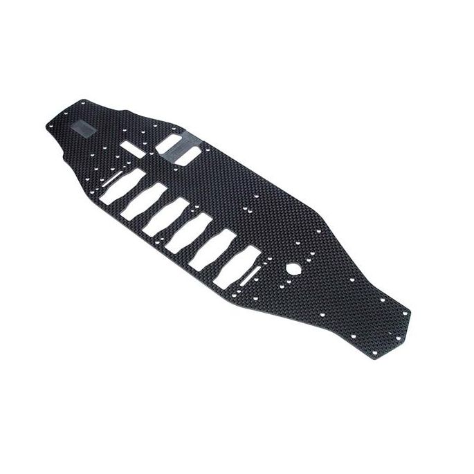 Chassis T1Fk'05 2.0 mm Graphite For 3700, X301114