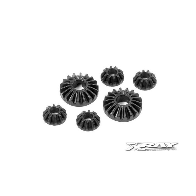 COMPOSITE GEAR DIFF BEVEL & SATELLITE GEARS (2+4), X304930