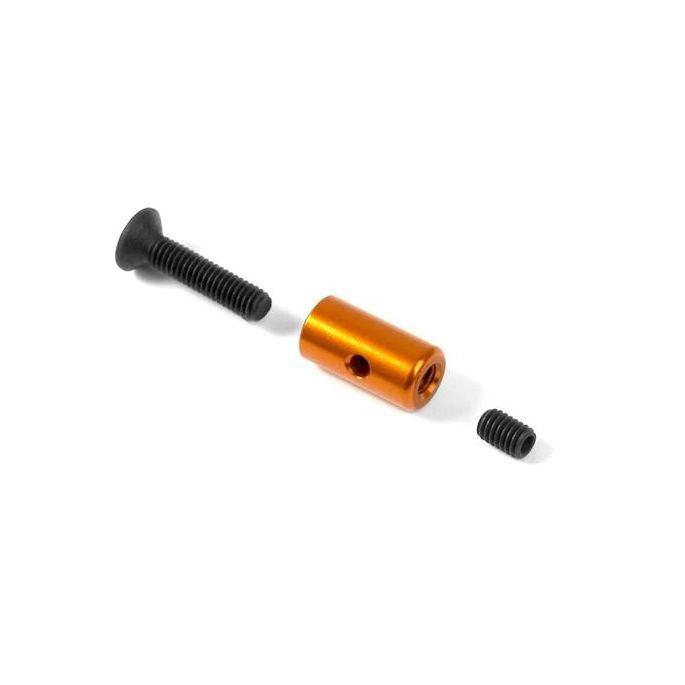 Exhaust Wire Mount - Orange, X338740-O