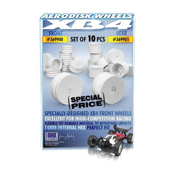 FRONT WHEELS AERODISK - WHITE (10), X369900