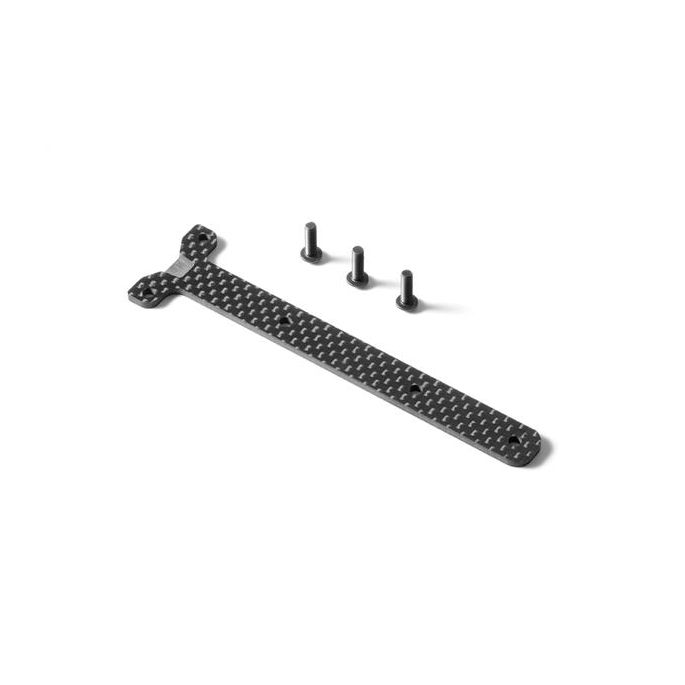 GRAPHITE CHASSIS BRACE UPPER DECK 2.0MM, X361178