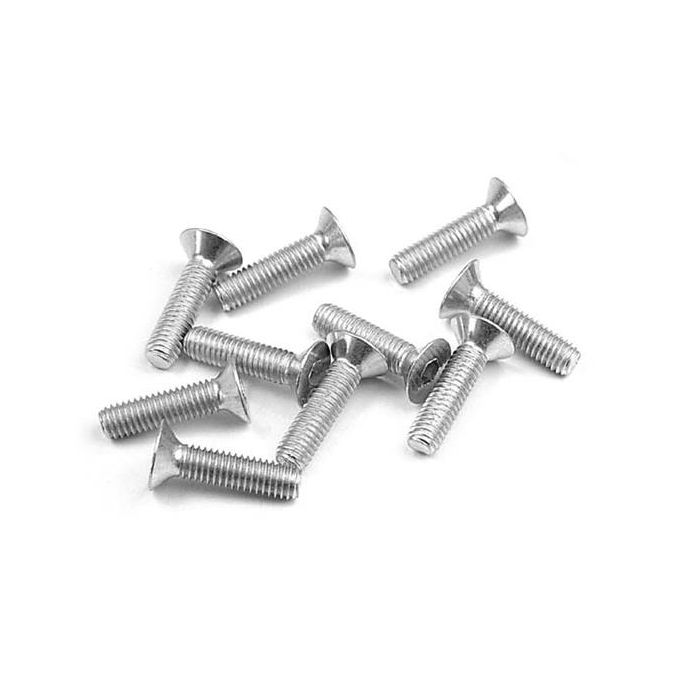 Hex Screw Sfh M3X12 Silver (10), X904312