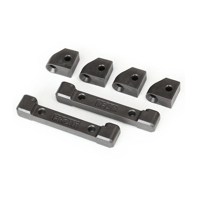 Mounts, suspension arms (front & rear) (4)/ hinge pin retain, TRX8334