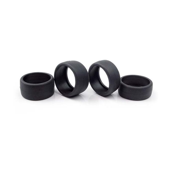 Rubber Tires + Inserts, F+R (40Deg), X389640