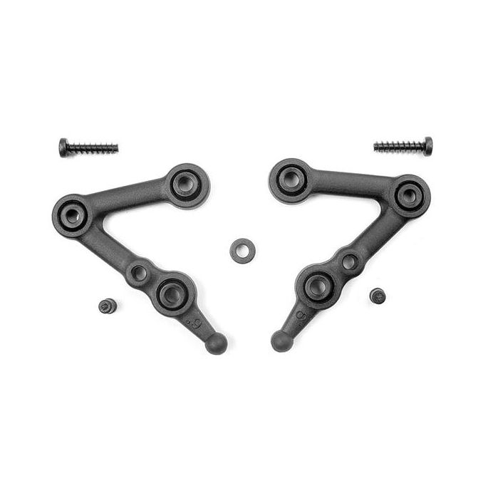 Set Of Suspension Arms 6 deg. Caster Hard (2), X382107