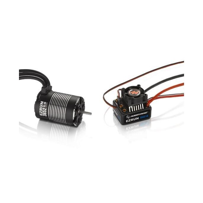 Hobbywing EzRun Combo MAX10 3652SL, 4000kv, 1/10 Waterproof, HW38010204