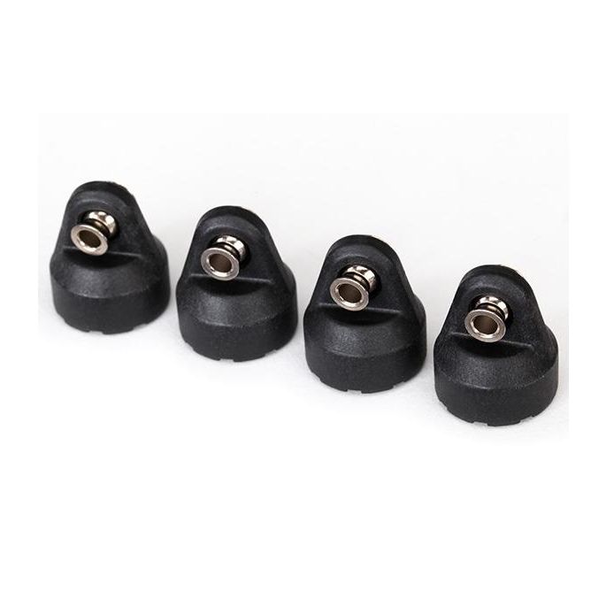 Shock caps (black) (4) (assembled with hollow balls), TRX8361