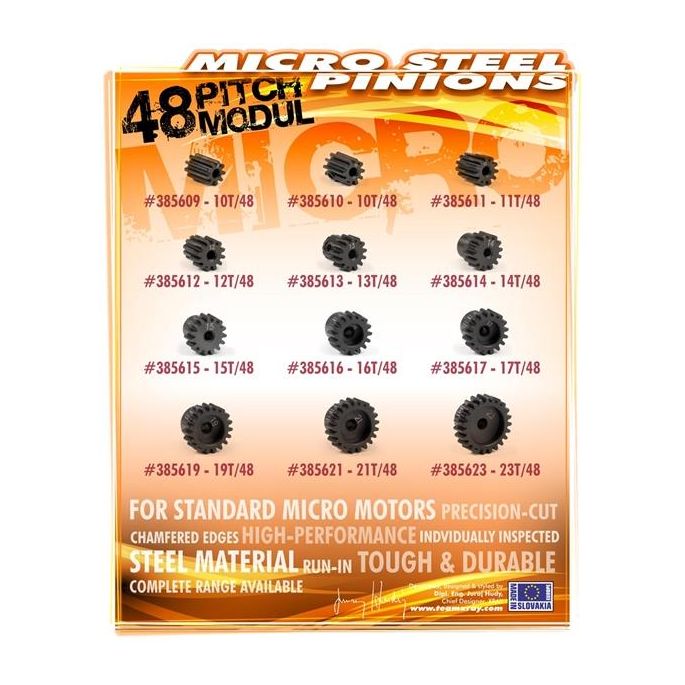 Steel Pinion Gear 10T : 48, X385610