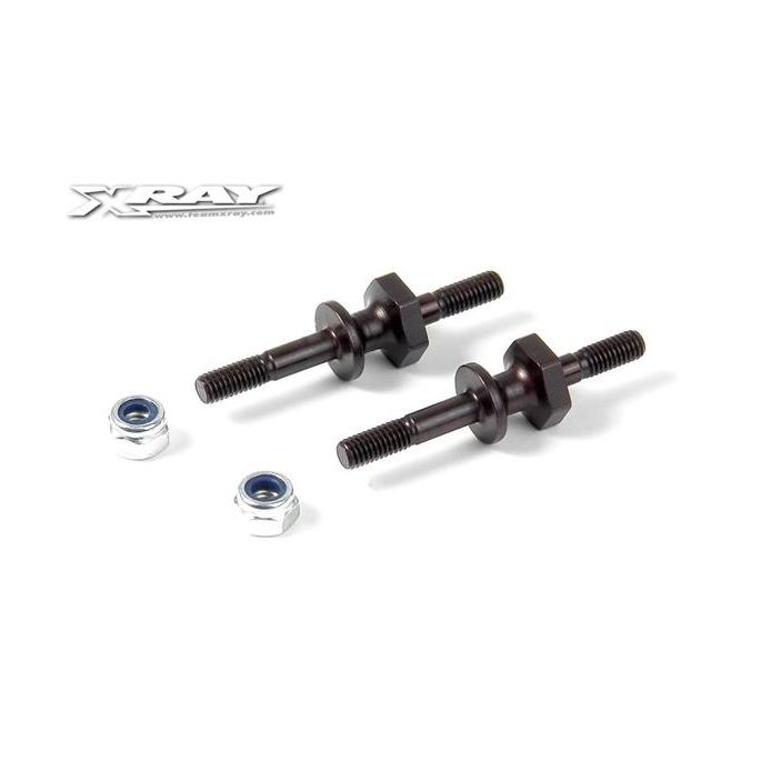 STEEL SCREW SHOCK PIVOT BALL WITH HEX (2), X358047