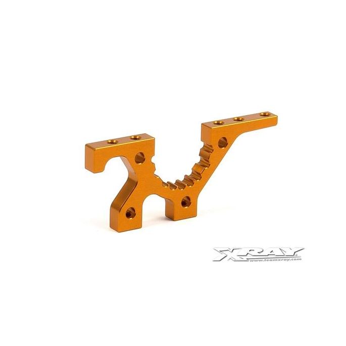 T3 Alu Front Lower Susp. Adjust. Bulkhead - Orange, X302027-O