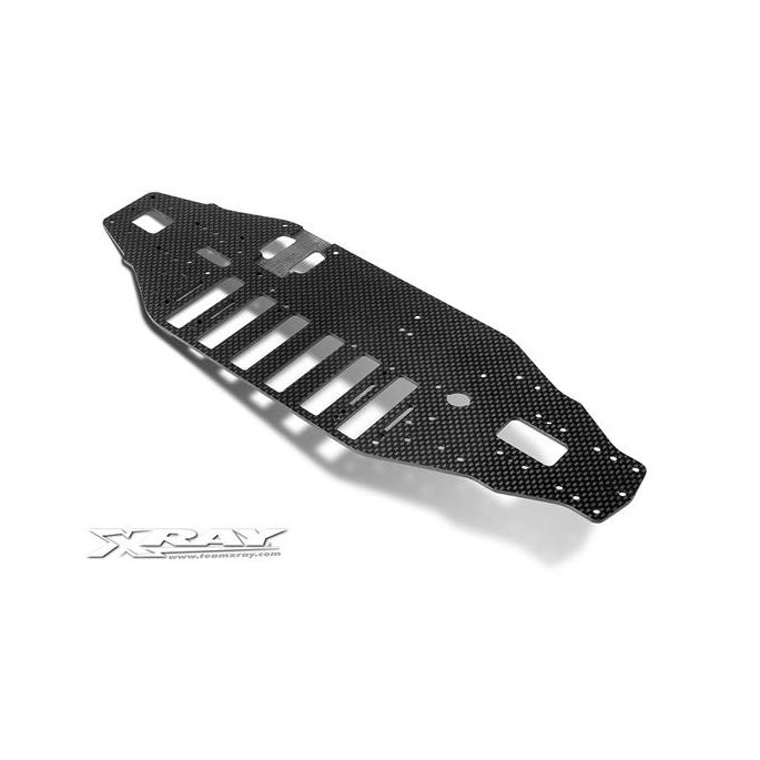 T3 Chassis 2.5Mm Graphite - Rubber-Spec, X301129