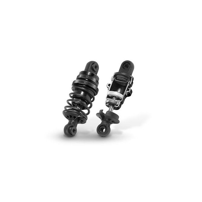 T4 ALU SHOCK ABSORBER-SET - BLACK (2), X308307-K