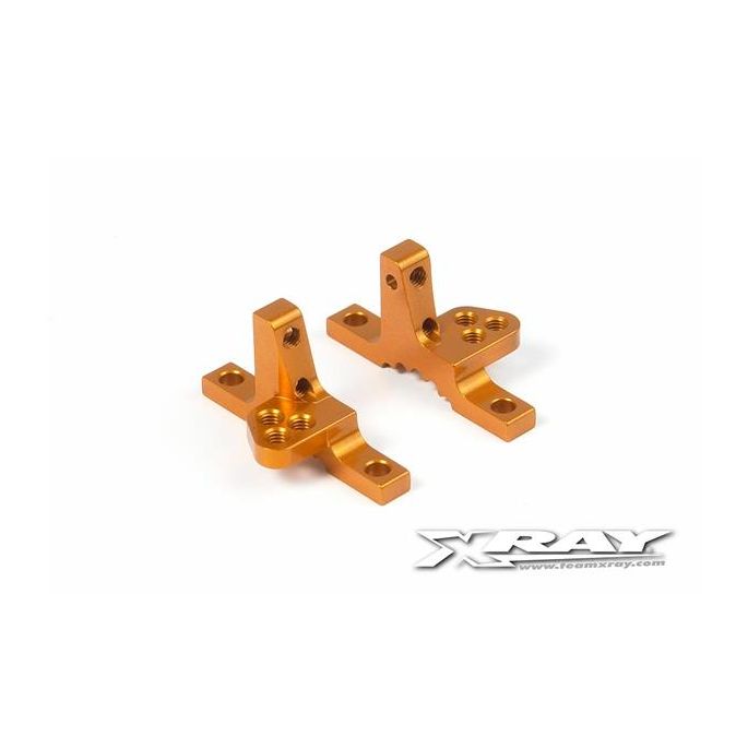 T4 ALU UPPER CLAMP WITH ADJ. ROLL-CENTER (L+R) - ORANGE, X302030-O