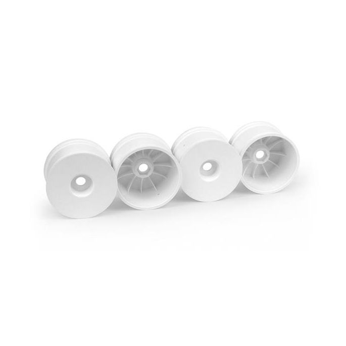 Truggy Wheels Aerodisk White (4), X359830