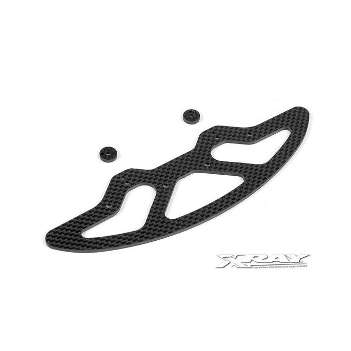 X10 Graphite 2.5Mm Front Bumper & Shims, X371040