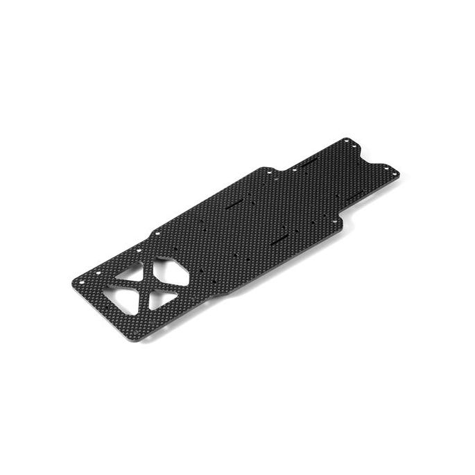 X10'16 CHASSIS - 2.5MM GRAPHITE, X371006