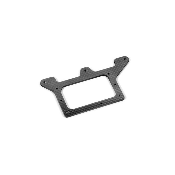 X12'15 GRAPHITE 2.5MM REAR POD LOWER PLATE, X371146