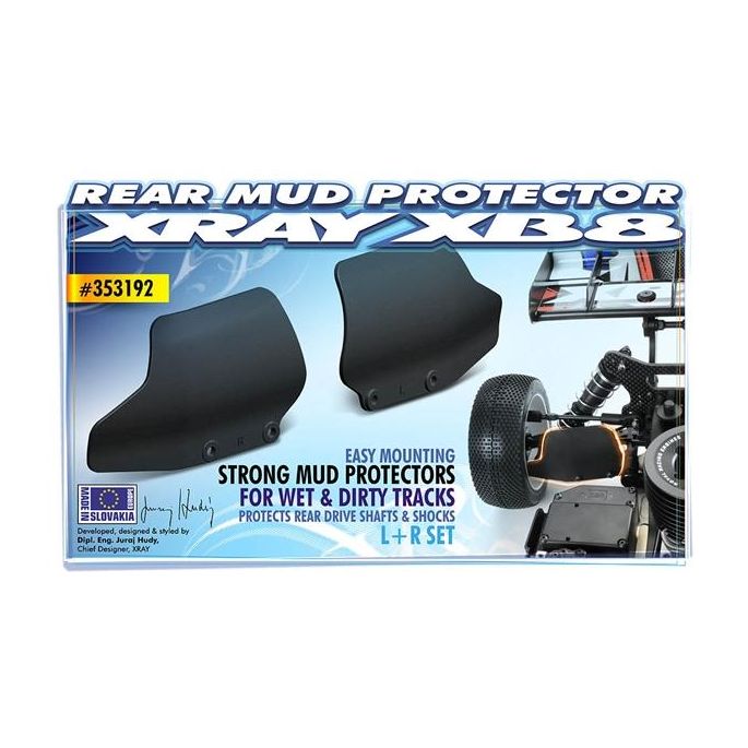 Xb8 Composite Rear Mud Protector (L+R), X353192