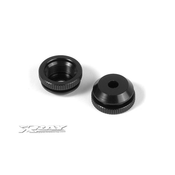 XB808 Alu Shock Body Nut For Shock Boot (2), X358141