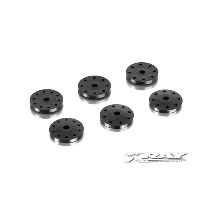 XB808 Shock Piston Set 8-Hole (1.2, 1.3) 10-H. (1.1Mm), X358034