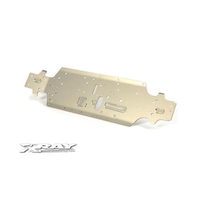 XB9 ALU CHASSIS - SWISS 7075 T6 (3MM) - HARD COATED, X351106