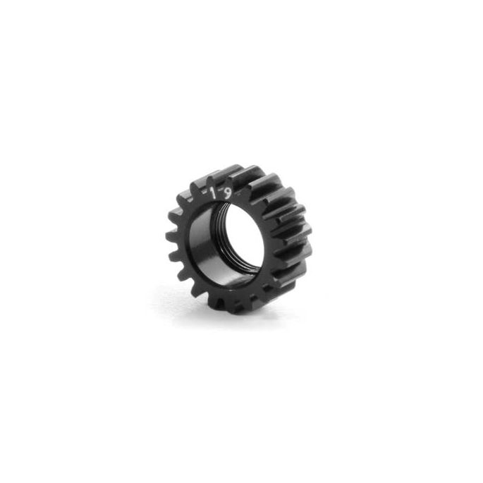 XCA ALU PINION GEAR 19T (1ST) - 7075 T6 - HARD COATED - LAR, X348419