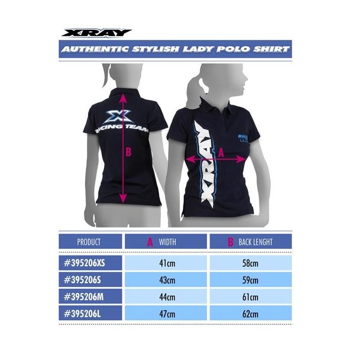 Xray Authentic Stylish Lady Polo Shirt (M), X395206M