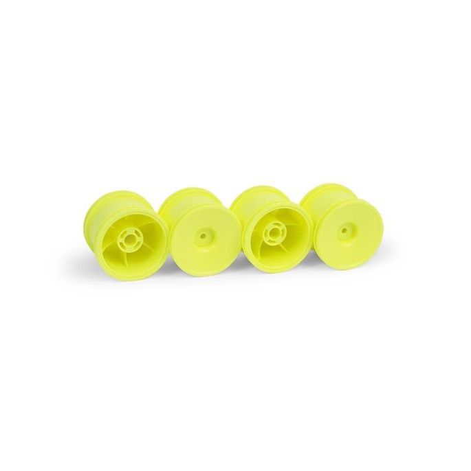 Xray M18T Wheel Aerodisk Yellow (4), X389939