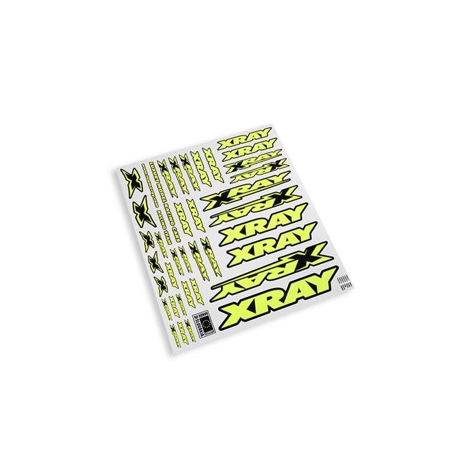 Xray Sticker For Body Neon Yellow, X397315