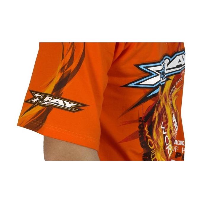 Xray Team T-Shirt Orange (Xxxl), X395017XXXL