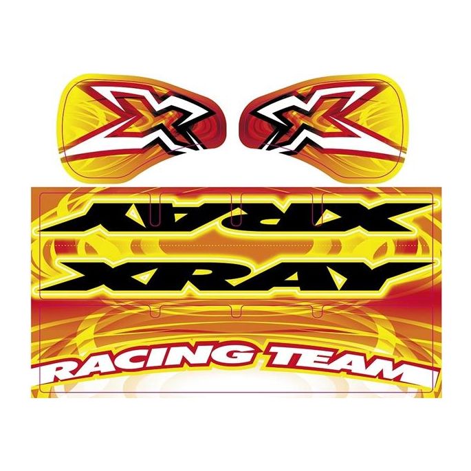 Xray Wing Sticker Die-Cut Orange, X397347