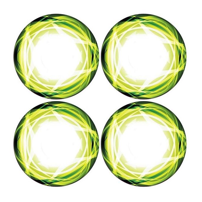 Xray XT8 Wheel Stickers Die-Cut Green, X397353