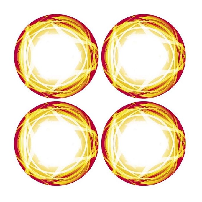 Xray XT8 Wheel Stickers Die-Cut Orange, X397351