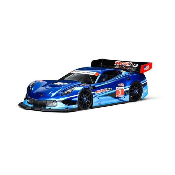 Chevrolet Corvette C7.R Clear Body 1:8 GT (Short WB)