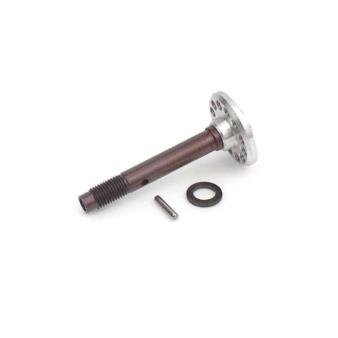 LAYSHAFT SPRING STEEL INTEGR. SPUR G. ADAPTER EVO2, #X305511