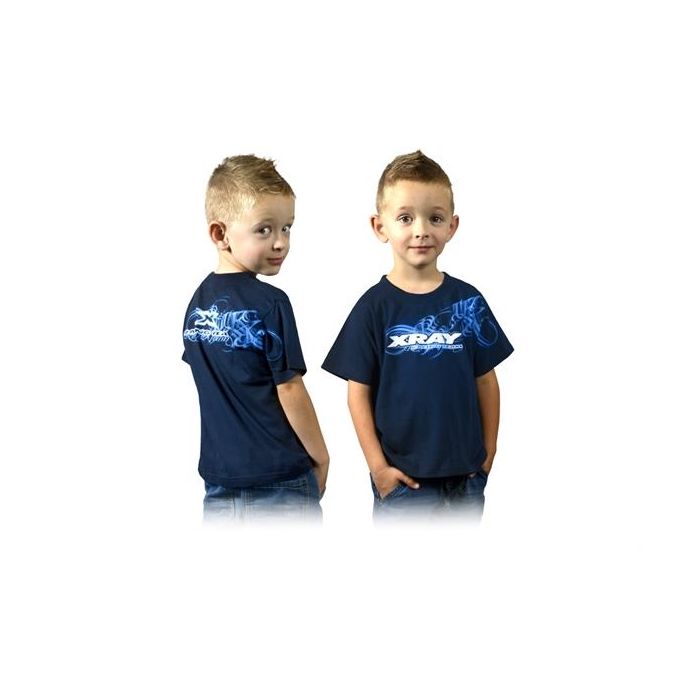 XRAY JUNIOR TEAM T-SHIRT (7/8 - 122-128cm), #X395019L