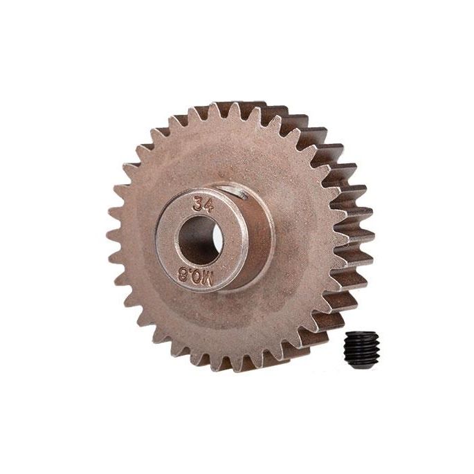 Gear, 34-T pinion (32-p) (steel)/ set screw