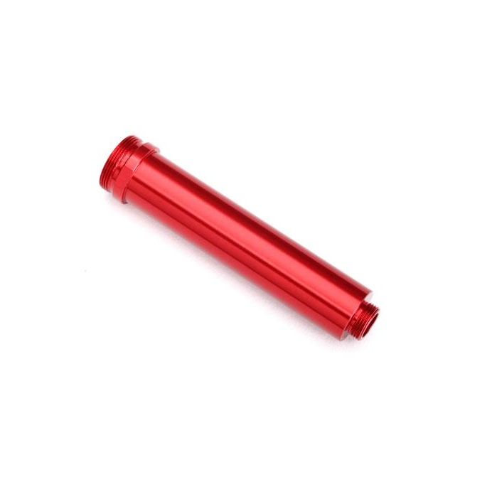 Body, GTR shock, 77mm, aluminum (red-anodized) (rear, no threads)