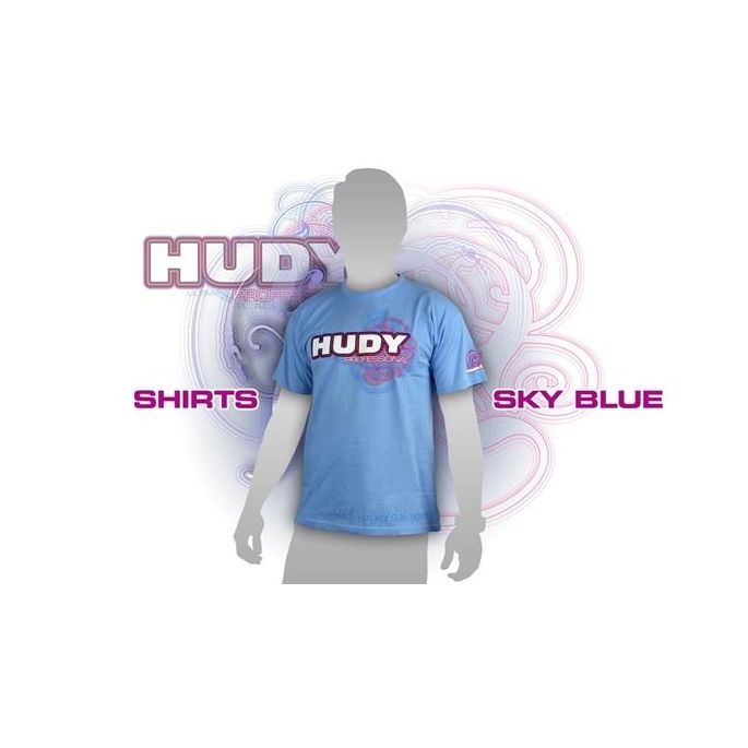 Hudy T-Shirt - Sky Blue (Xxl), H281046XXL