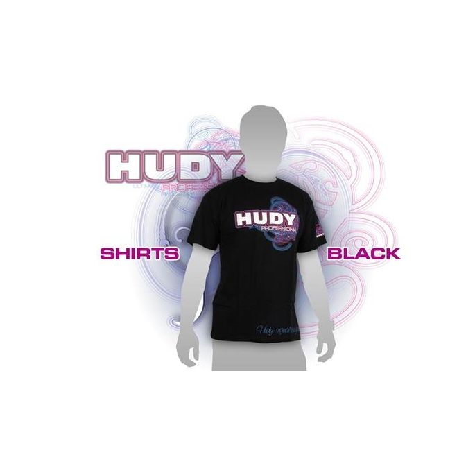 HUDY T-SHIRT - BLACK (M), H281047M