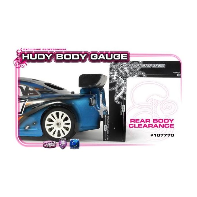 Hudy Body Gauge 1/10 Nitro Touring Cars, H107770