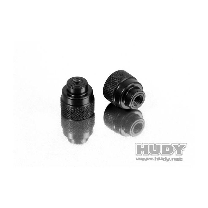 Alu Nut M3 For 1/10 & 1/12 Pan Car Set-Up System (2), H109460