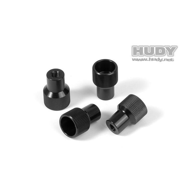 ALU NUT FOR 1/5 ON-ROAD SET-UP SYSTEM (4), H109560