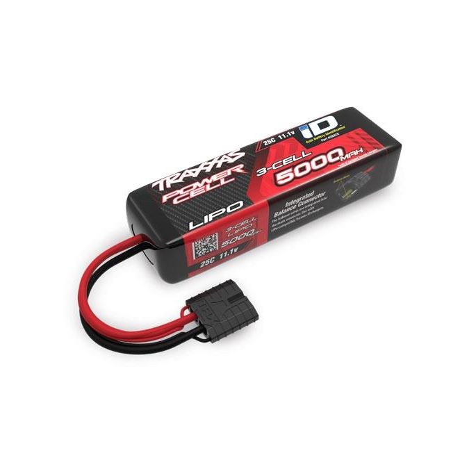 Power Cell LiPo 5000mAh 11.1V 3S 25C, short 135mm