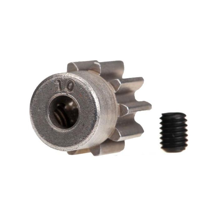 Gear, 10-T pinion (32-p) (steel)/ set screw