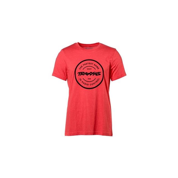 Traxxas Token T-shirt Heather Red S, TRX1359-S